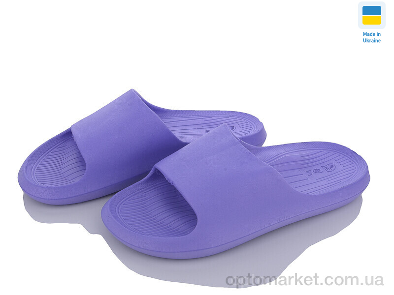 Купить Шльопанці жіночі ПЖ-45 бузок DS фіолетовий, фото 1