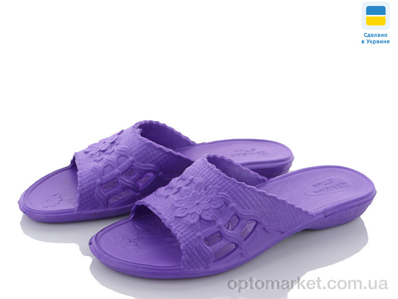 Купить Шльопанці жіночі ПЖ09 фіолетовий DS фіолетовий, фото 1