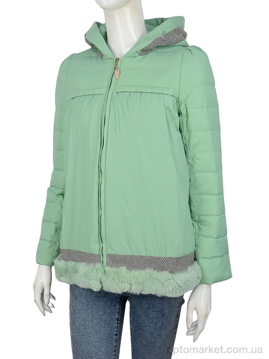 Купить Куртка жіночі ПЖ408 green (07170) ЗНИЖКА Obuvok зелений, фото 1