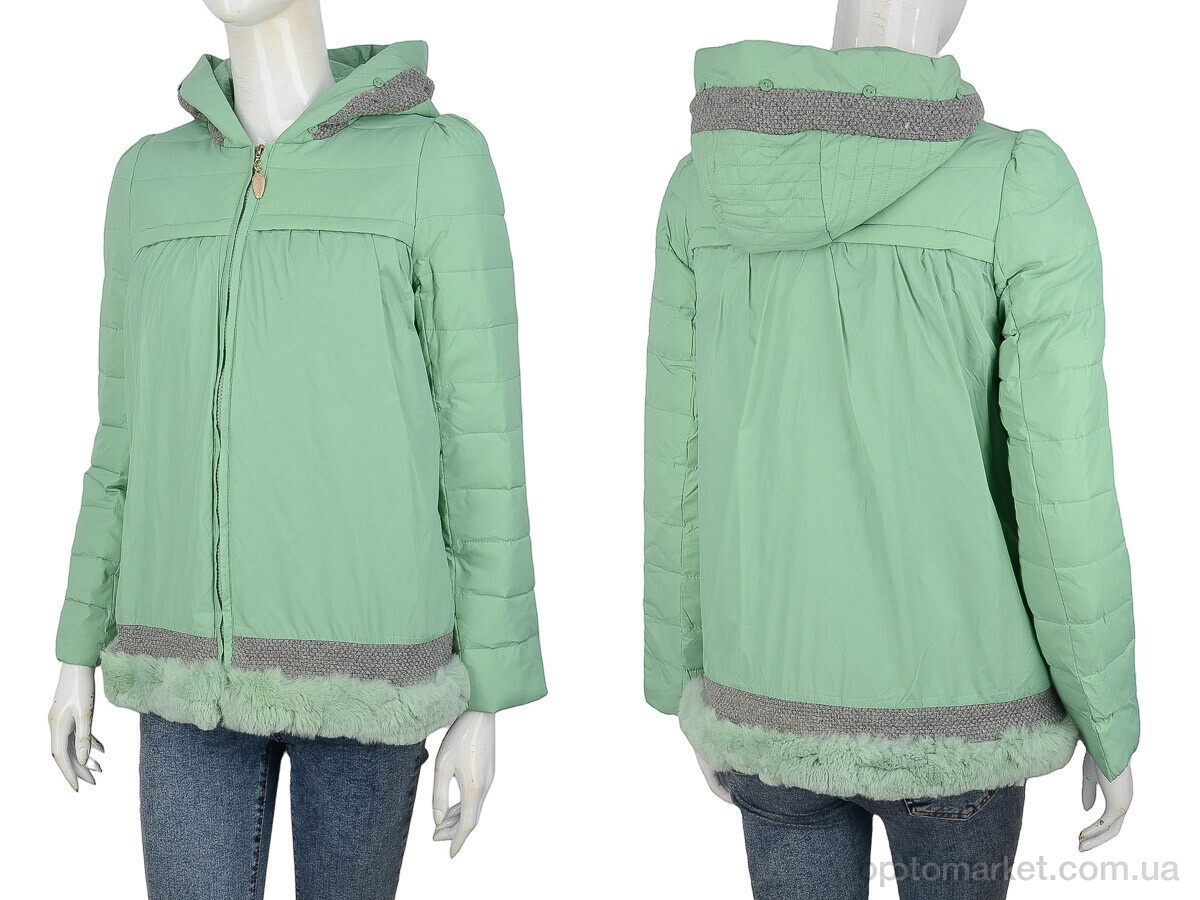 Купить Куртка жіночі ПЖ408 green (07170) ЗНИЖКА Obuvok зелений, фото 3