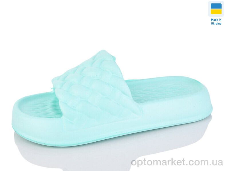 Купить Шльопанці жіночі ПЖ49 м'ята DS зелений, фото 1
