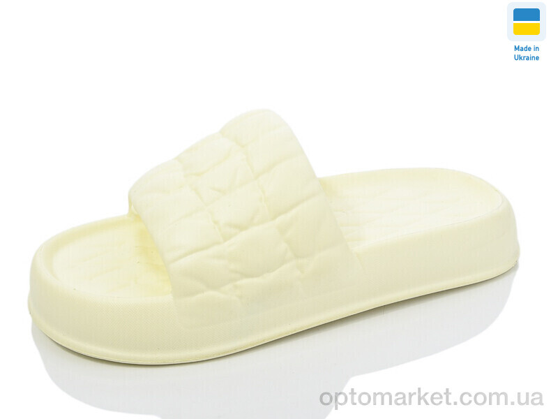 Купить Шльопанці жіночі ПЖ50 жовтий DS жовтий, фото 1