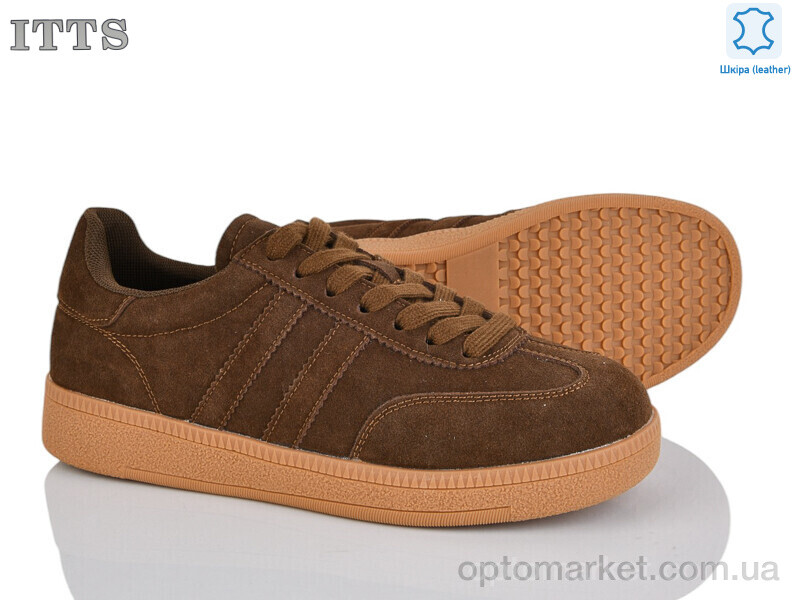 Купить Кросівки жіночі Q005-3 ITTS коричневий, фото 1