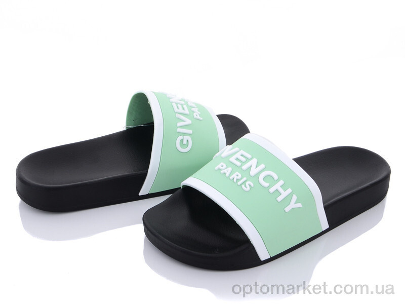 Купить Шльопанці жіночі Q110-L30-17 L green Violeta only one зелений, фото 1