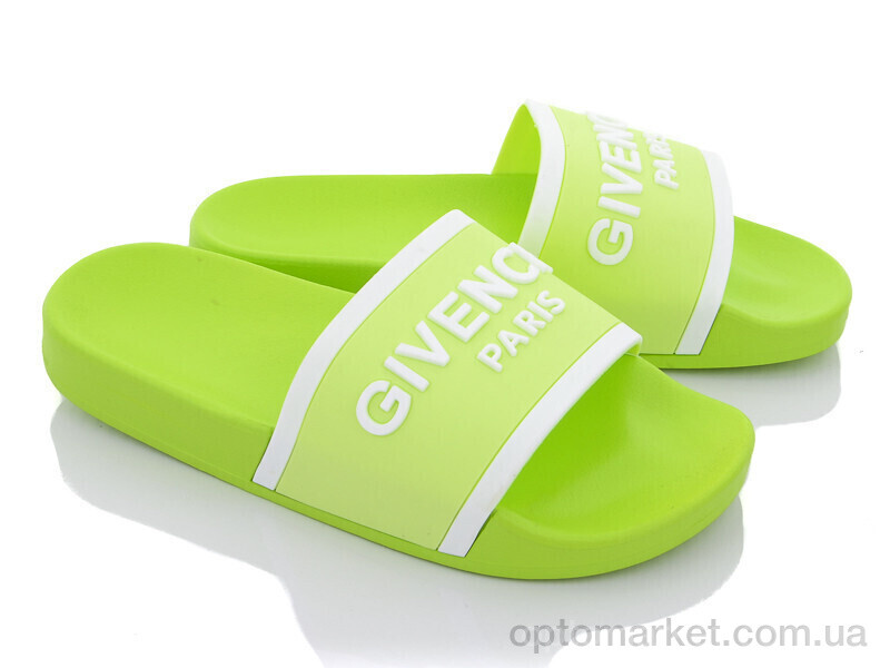 Купить Шльопанці жіночі Q110-L30-7 green Violeta only one зелений, фото 2