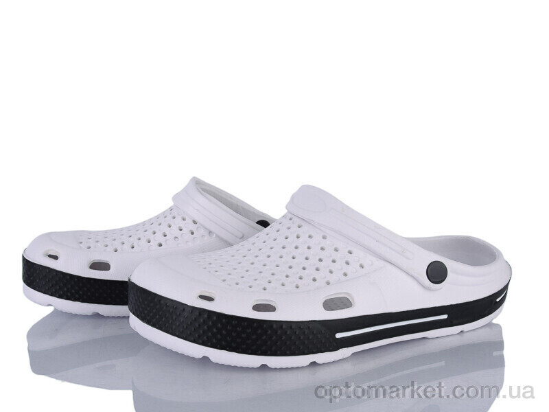 Купить Крокси чоловічі Q15-2 Hongquan білий, фото 1