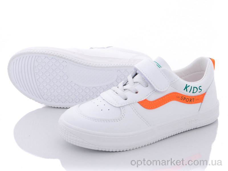 Купить Кросівки дитячі Q45-M132 white-orange Angel білий, фото 1