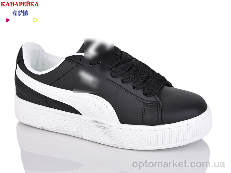 Купить Кросівки унісекс Q52-1 GFB-Канарейка чорний, фото 1