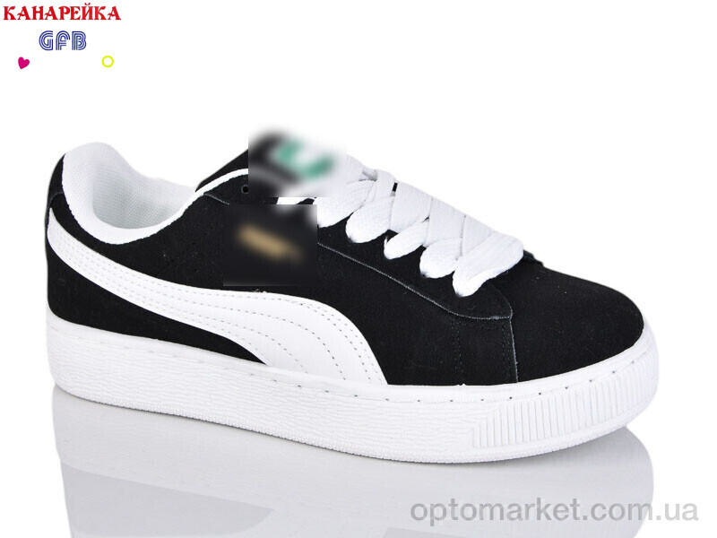 Купить Кросівки унісекс Q52-3 GFB-Канарейка чорний, фото 1