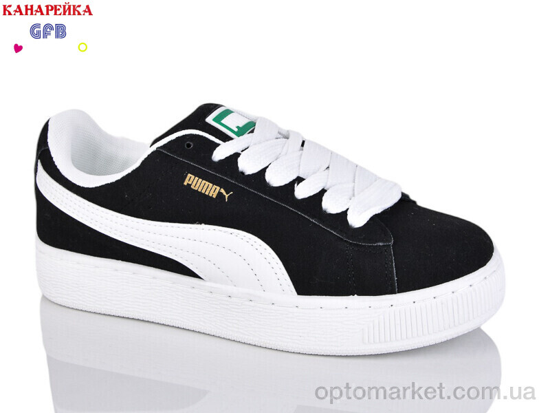 Купить Кросівки унісекс Q52-3 GFB-Канарейка чорний, фото 2