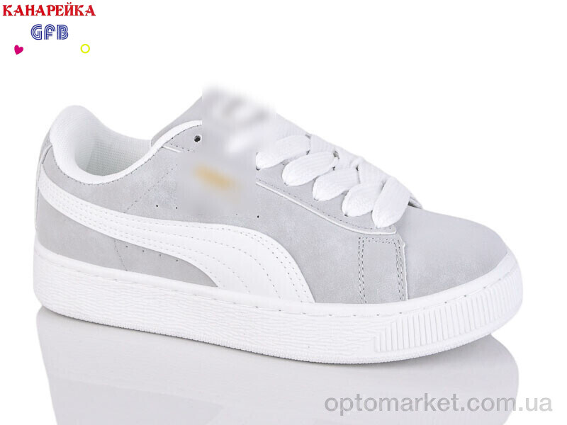 Купить Кросівки унісекс Q52-6 GFB-Канарейка сірий, фото 1