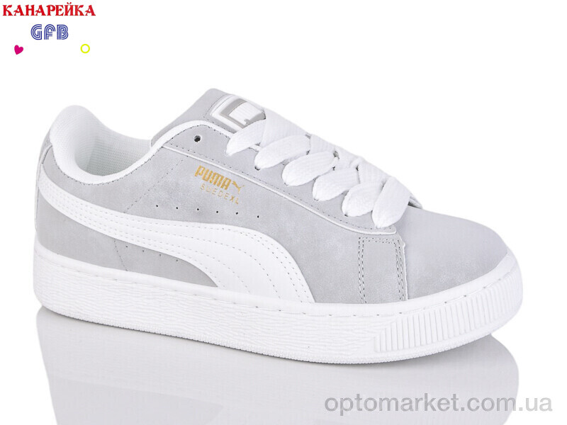 Купить Кросівки унісекс Q52-6 GFB-Канарейка сірий, фото 2