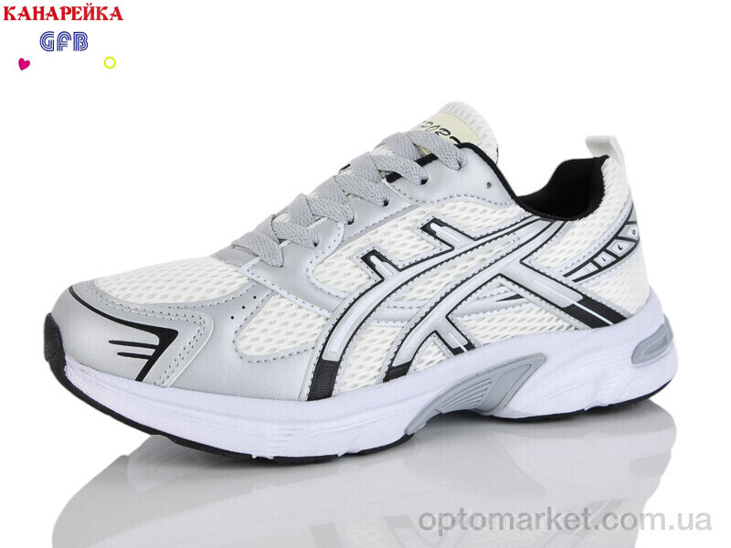 Купить Кросівки жіночі Q577-2 GFB-Канарейка срібний, фото 1