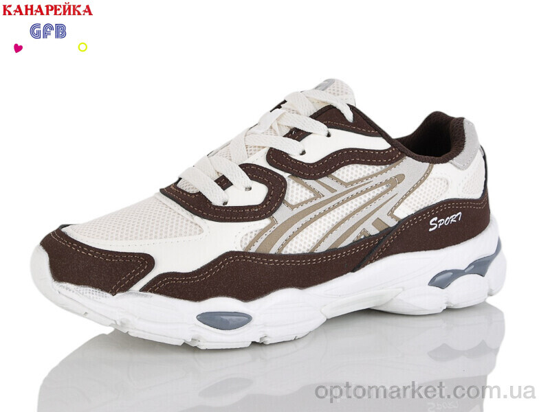 Купить Кросівки жіночі Q585-10 GFB-Канарейка бежевий, фото 1