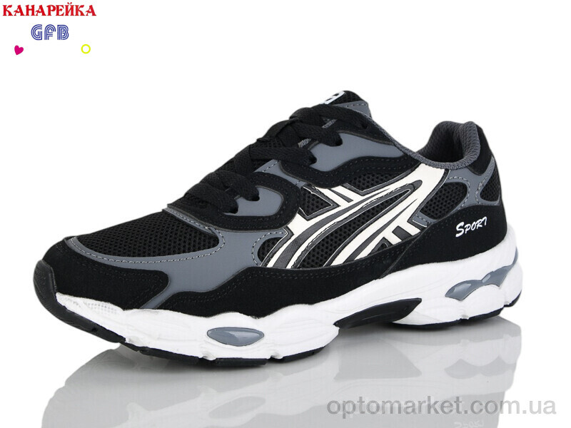 Купить Кросівки жіночі Q585-1 GFB-Канарейка чорний, фото 1