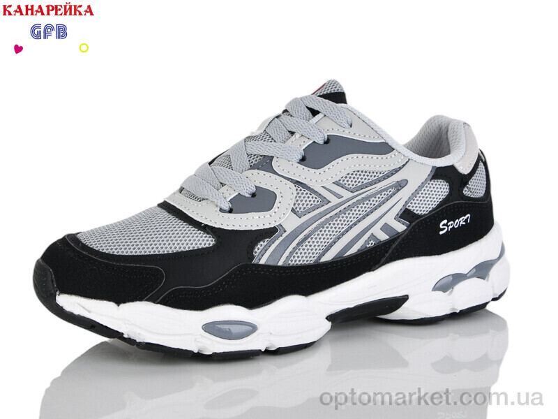 Купить Кросівки жіночі Q585-2 GFB-Канарейка сірий, фото 1