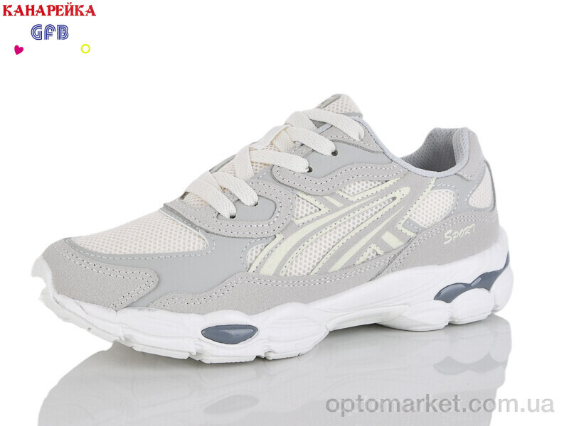Купить Кросівки жіночі Q585-7 GFB-Канарейка сірий, фото 1
