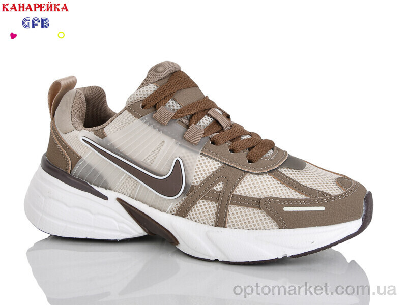 Купить Кросівки унісекс Q656-6 T.F.D. коричневий, фото 2