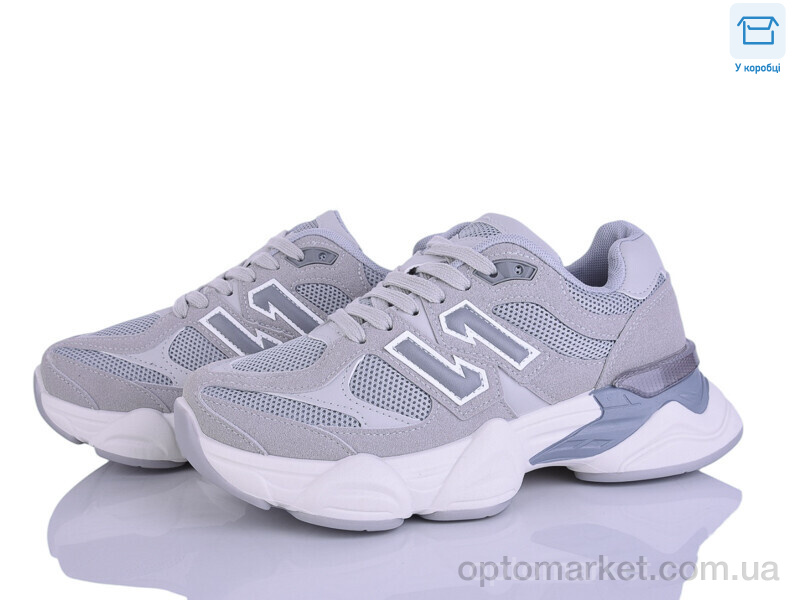 Купить Кросівки жіночі Q7-3 L&M-Lemon сірий, фото 1