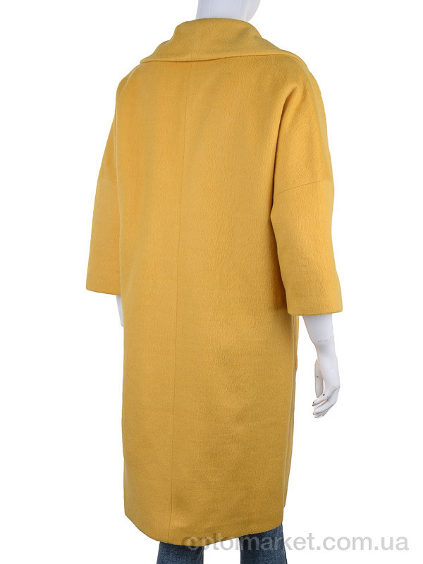 Купить Пальто женские QK4 yellow Buliaiuce желтый, фото 2