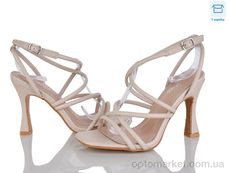 Купить Босоніжки жіночі QQ103-3 Панда бежевий, фото 1