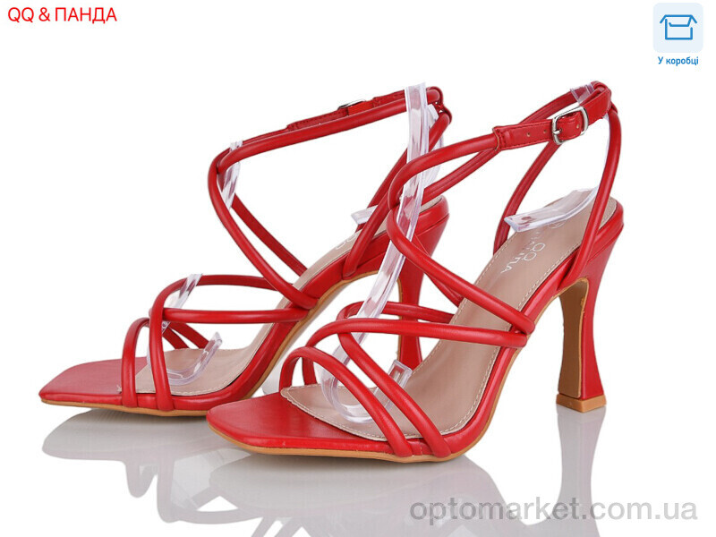 Купить Босоніжки жіночі QQ103-4 Панда червоний, фото 1