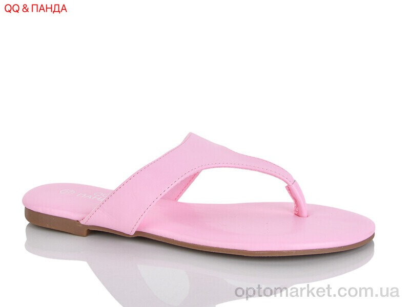 Купить В'єтнамки жіночі QQ113-5 QQ&Панда рожевий, фото 1