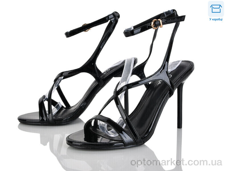 Купить Босоніжки жіночі QQ126-1 Панда чорний, фото 1