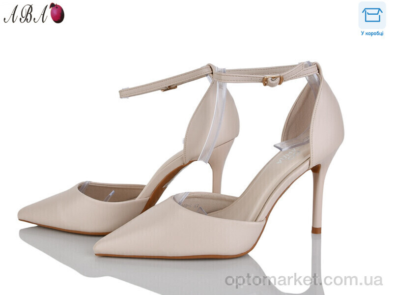 Купить Туфлі жіночі QQ1ABA06-4 Панда бежевий, фото 1