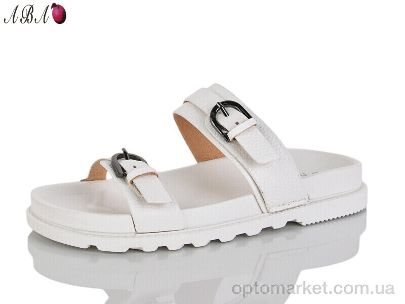 Купить Шльопанці жіночі QQ1ABA10-2 Панда білий, фото 1