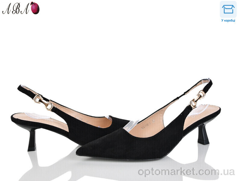 Купить Туфлі жіночі QQ1ABA18-1 Панда чорний, фото 1