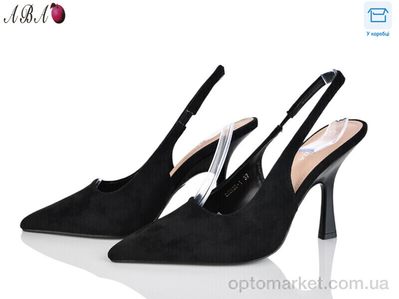 Купить Туфлі жіночі QQ1ABA20-1 Панда чорний, фото 1