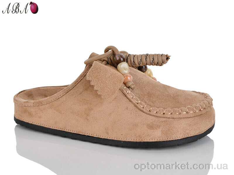 Купить Шльопанці жіночі QQ1ABA41-2 QQ&Панда коричневий, фото 1