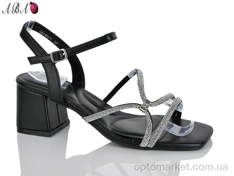 Купить Босоніжки жіночі QQ1ABA43-1 QQ&Панда чорний, фото 1