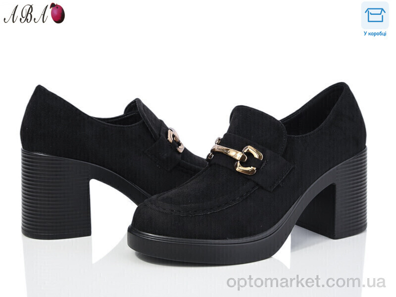 Купить Туфлі жіночі QQ26-1 Панда чорний, фото 1