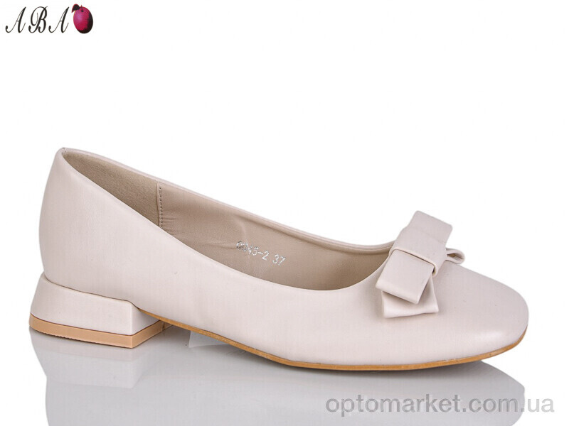 Купить Туфлі жіночі QQ45-2 Панда бежевий, фото 1