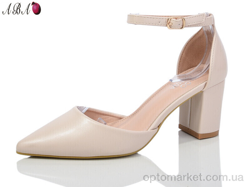 Купить Туфлі жіночі QQ4ABA8-2 Панда бежевий, фото 1