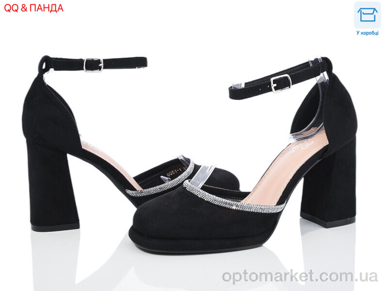 Купить Туфлі жіночі QQ51-1 QQ shoes чорний, фото 1