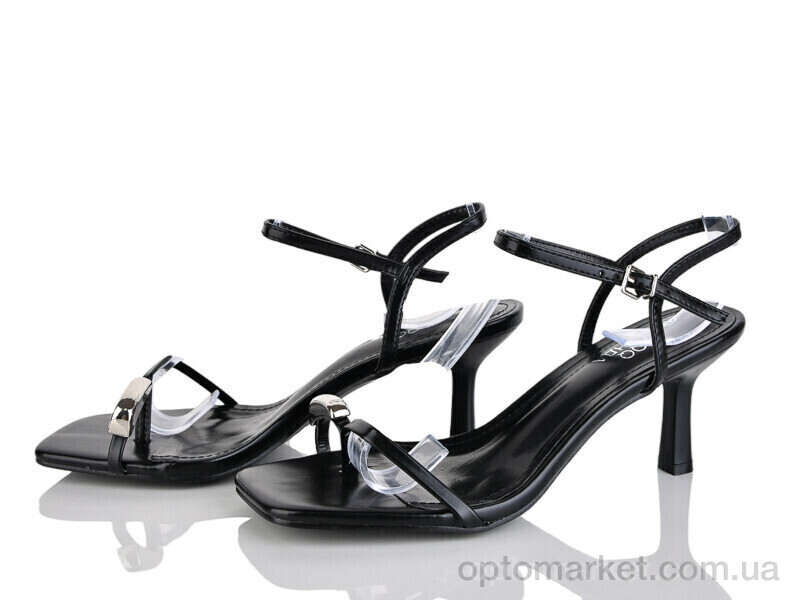 Купить Босоніжки жіночі QQ66-1 Панда чорний, фото 1