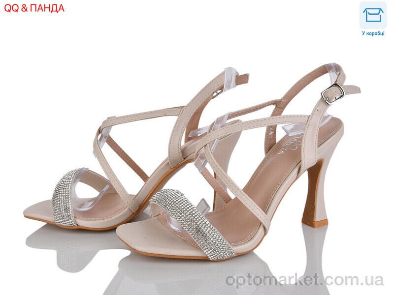 Купить Босоніжки жіночі QQ67-3 Панда бежевий, фото 1