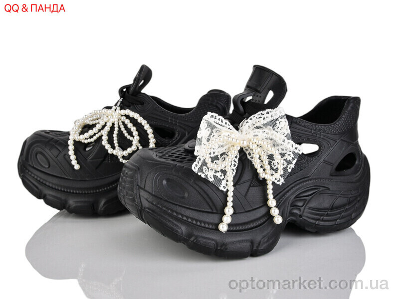 Купить Кросівки жіночі QQ73-1 QQ&Панда чорний, фото 1