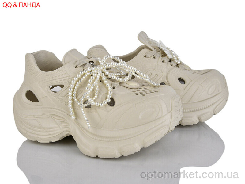 Купить Кросівки жіночі QQ73-3 QQ&Панда бежевий, фото 1