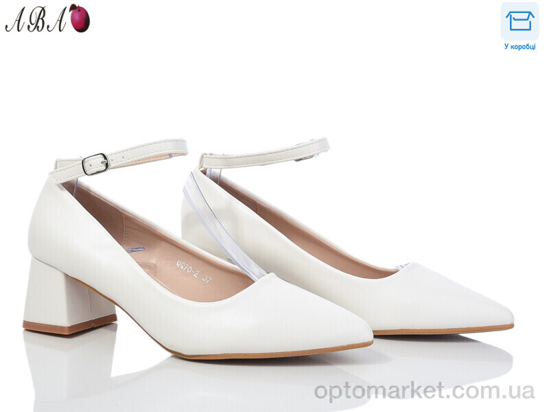 Купить Туфлі жіночі QQ7ABA0-2 Панда білий, фото 1