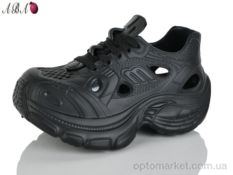 Купить Кросівки жіночі QQ7ABA3-1 Aba чорний, фото 1