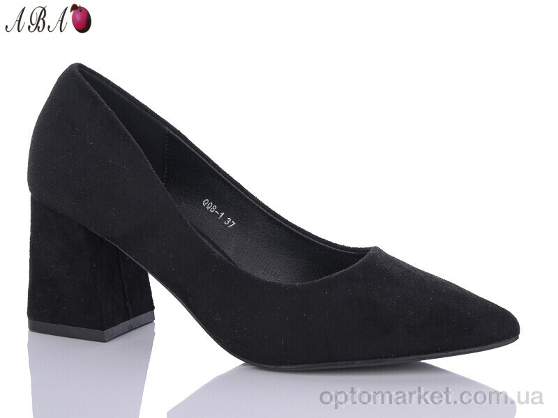 Купить Туфлі жіночі QQ8-1 Панда чорний, фото 1