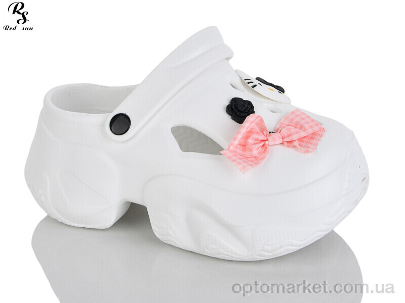 Купить Крокси жіночі QQ82-2 Red Sun білий, фото 1