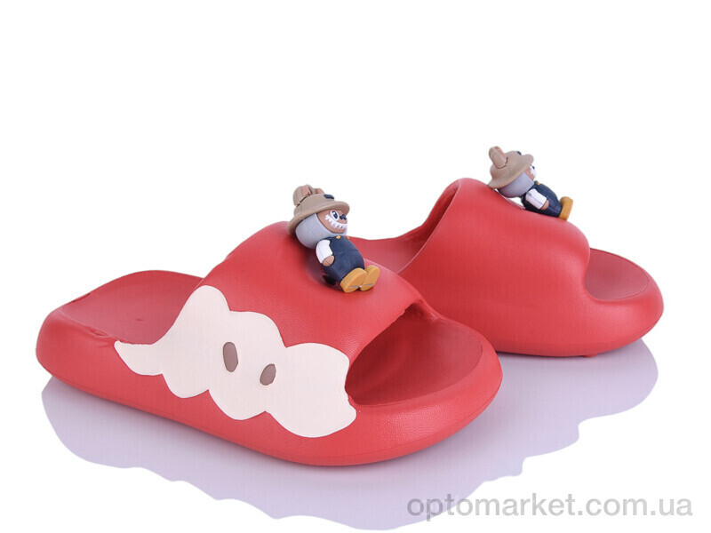 Купить Шльопанці дитячі QQ88-3 Alimama-Girnaive червоний, фото 1