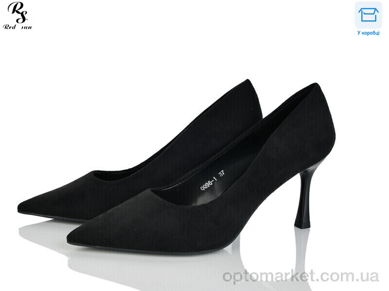 Купить Туфлі жіночі QQ96-1 Панда чорний, фото 1