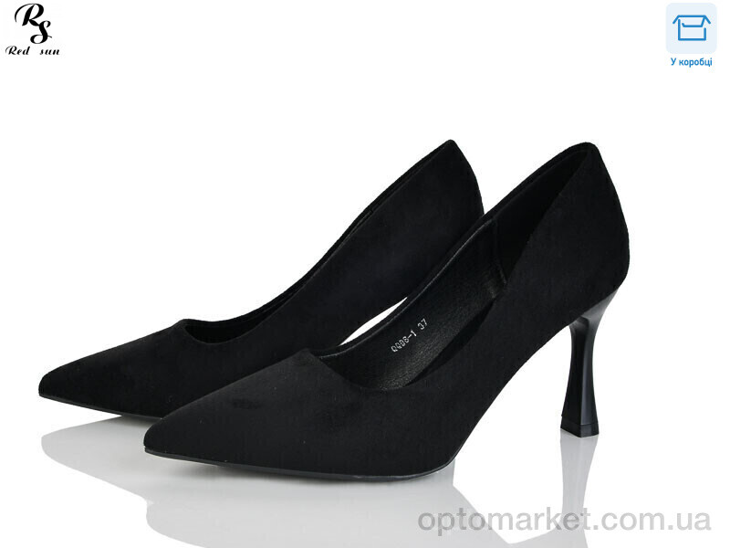 Купить Туфлі жіночі QQ98-1 Панда чорний, фото 1