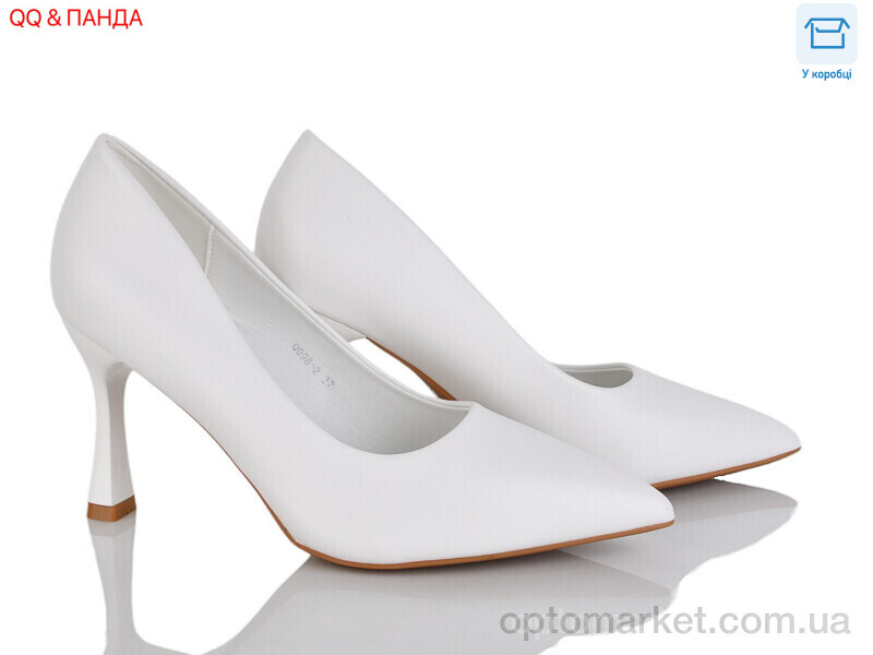 Купить Туфлі жіночі QQ98-2 Панда білий, фото 1